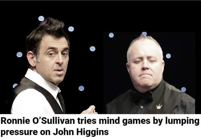 奥沙利文：和希金斯相比 自己就是弱者